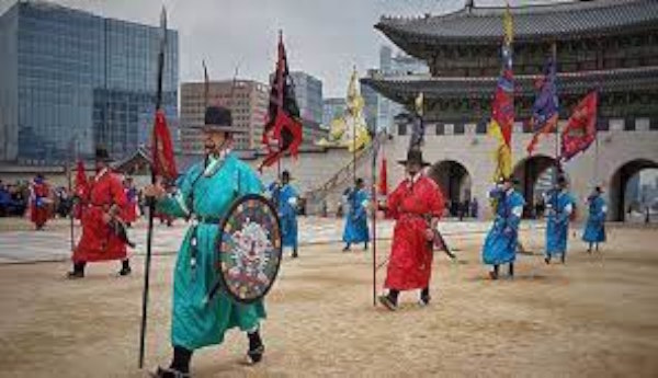 Seoul - Cambio della guardia reale